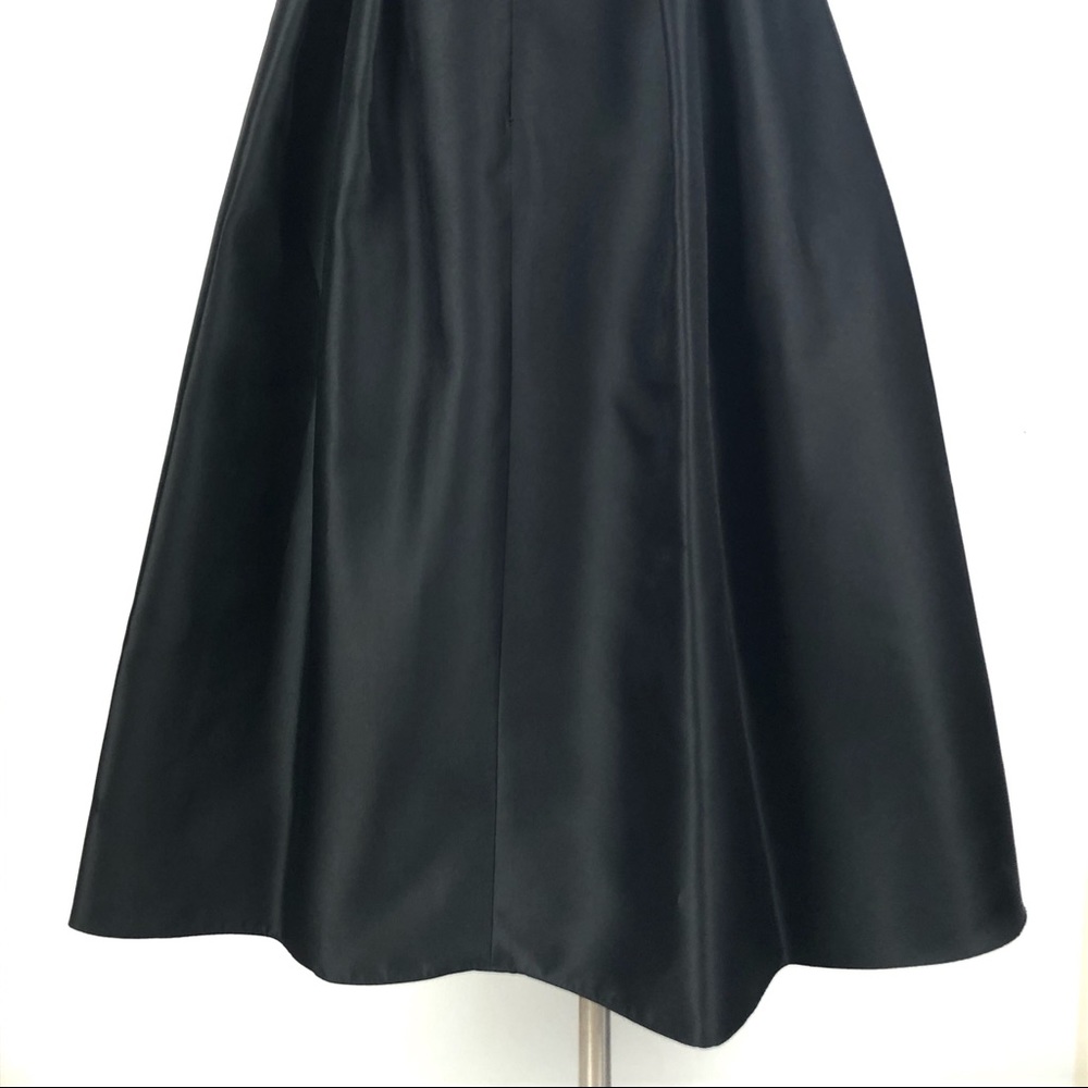 ADRIANNA PAPELL Jersey Mikado Party black gown - Picture 7 of 8